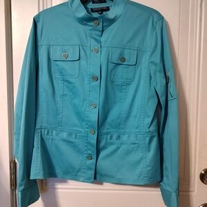 Jones New York Teal Blazer